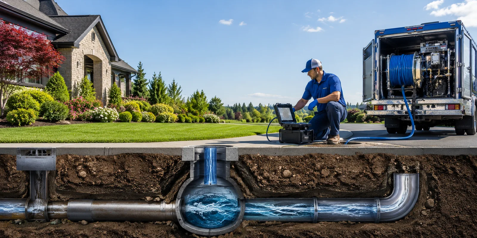 Drainage restoration information for Rosendale, WI